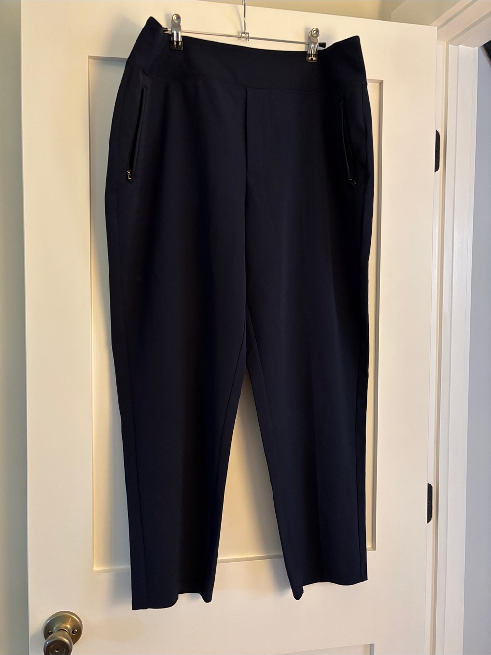 Athleta Navy Blue Tapered Pants